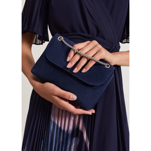 Phase Eight Suede Clutch